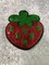 Patch Party Club “Strawberry (Novelty)” Iron-On Embroidered Patch, Size 1.75”